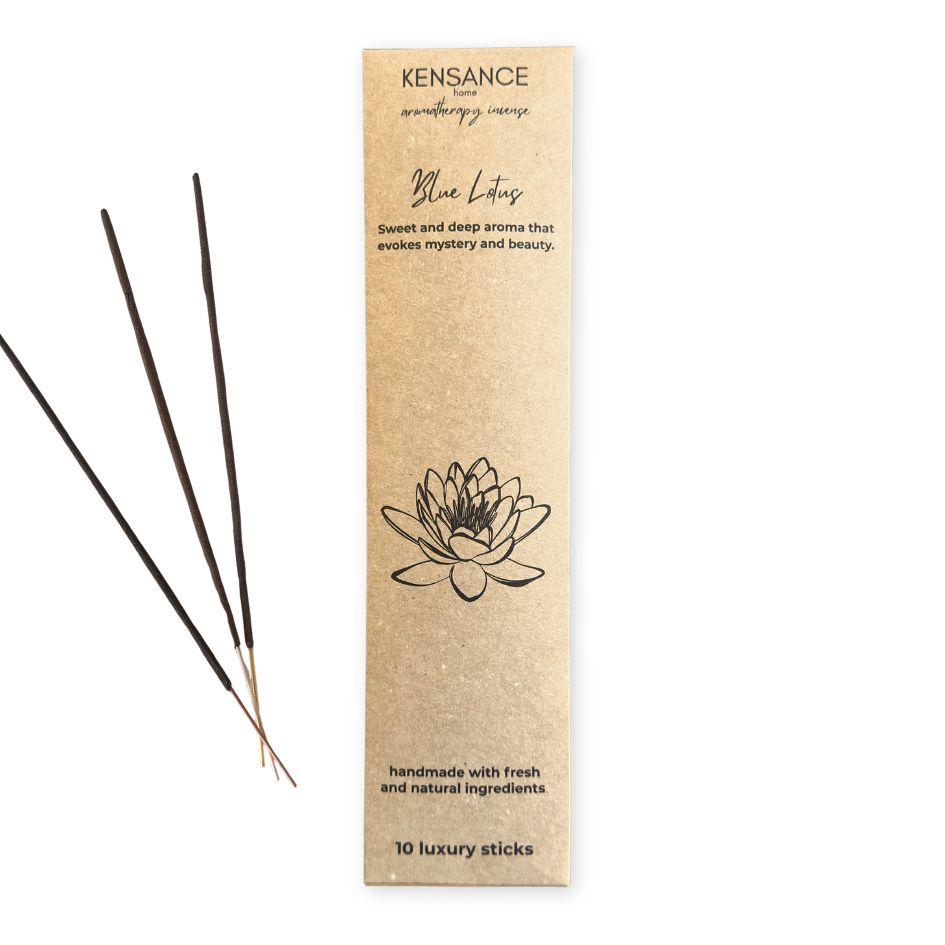 Blue Lotus - 10 handmade sticks