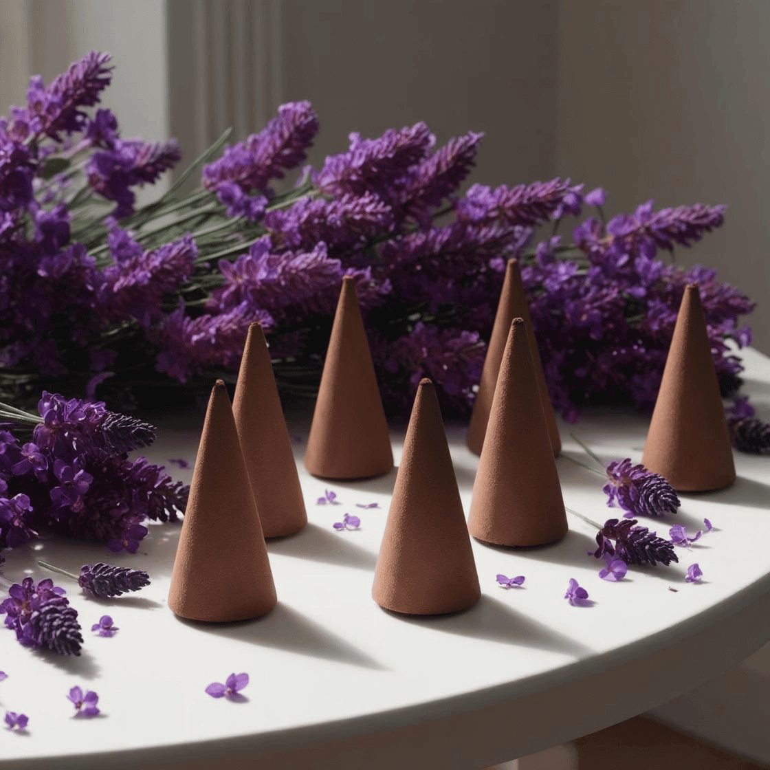 Smooth Lavender 10 cones - kensance