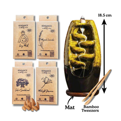 Aroma Waterfall + 4 boxes of big cones