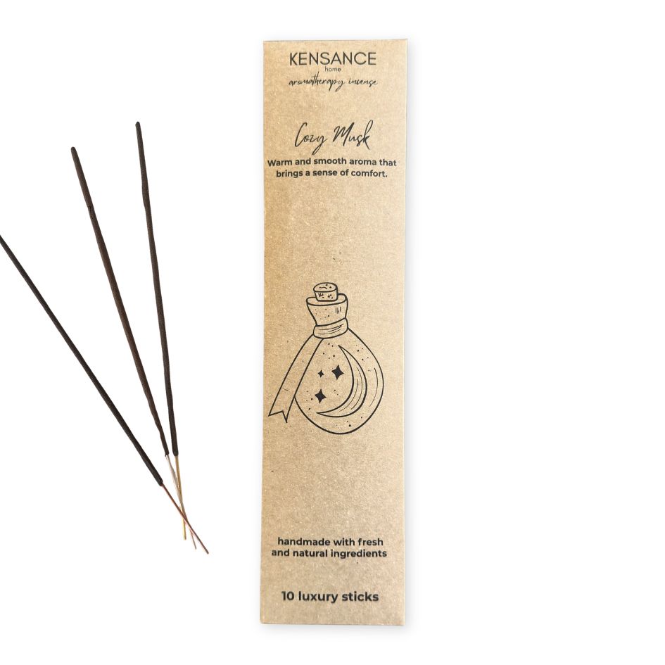 Cozy Musk - 10 handmade sticks