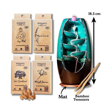 Aroma Waterfall + 4 boxes of big cones