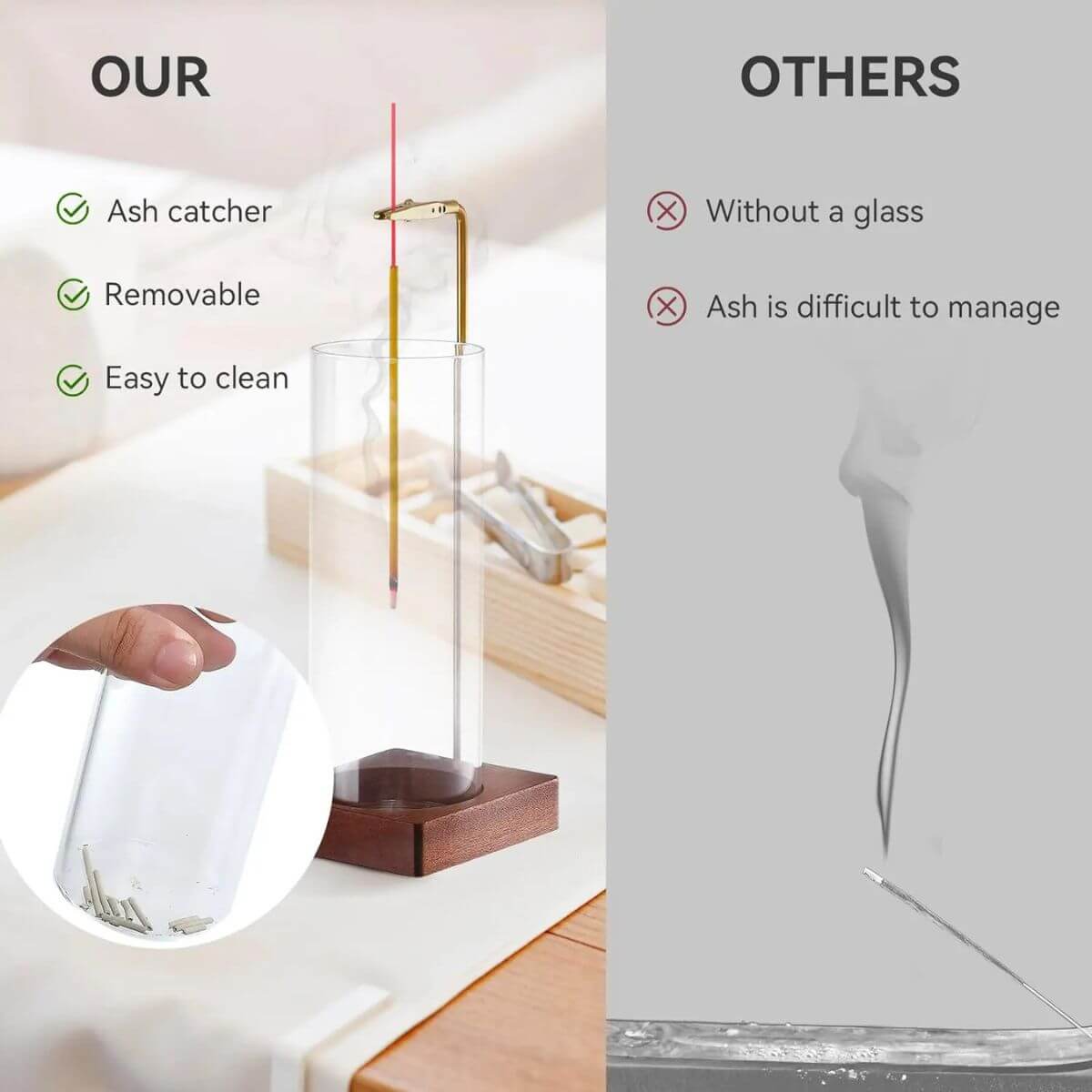 Obsession + 10 incense sticks - kensance