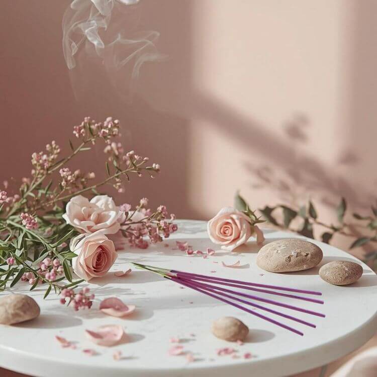 Pink Rose - 10 sticks - kensance