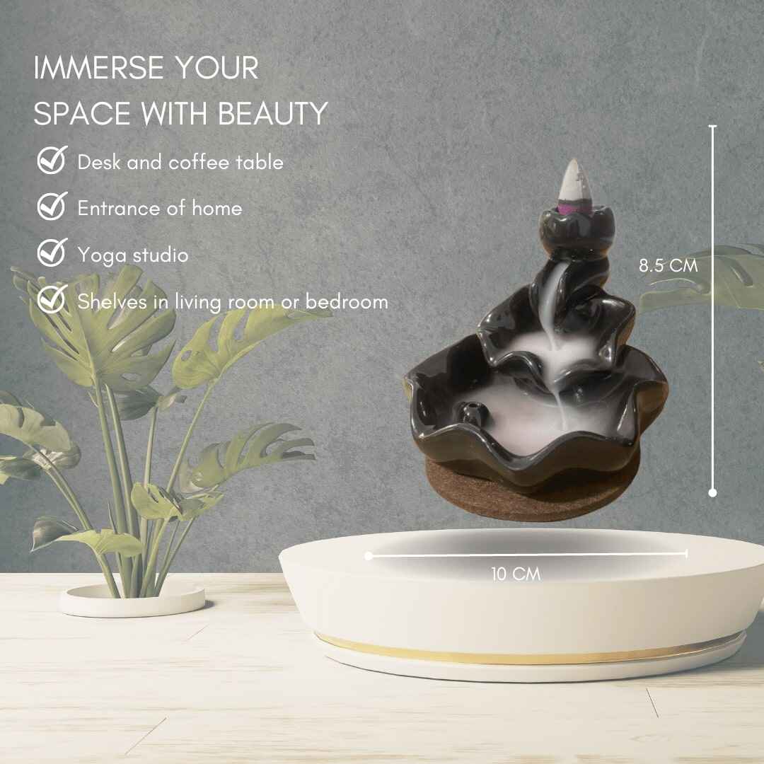 Pure Lotus - Incense Cones Included - kensance